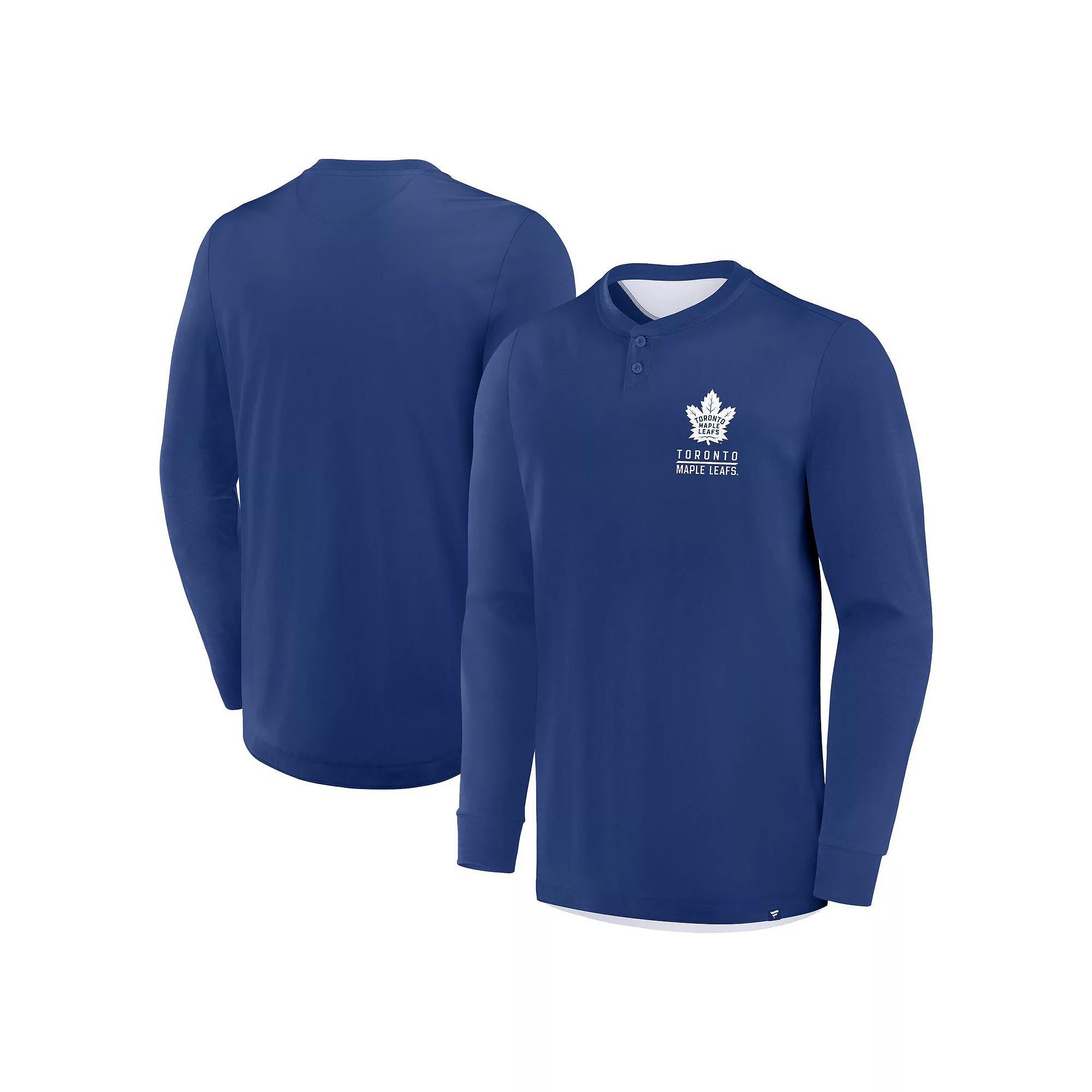 Men's Fanatics Black Vegas Golden Knights Adrenaline Push Long Sleeve T-Shirt,  Product Image