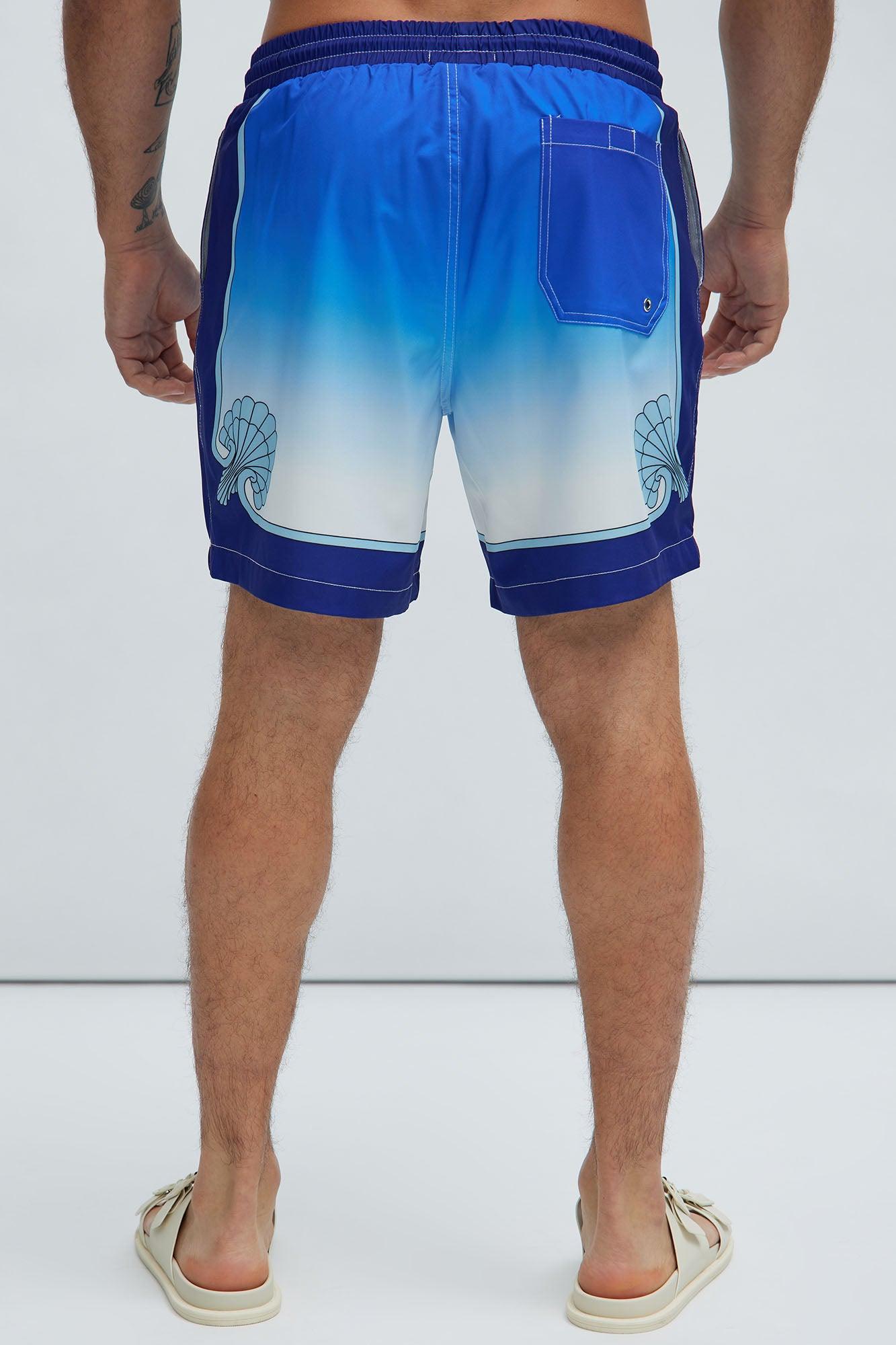 Seadrift Swim Classic Trunk - Blue/combo Product Image