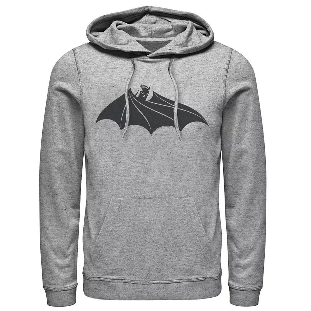 Men's DC Comics Batman Cloak Chest Logo Hoodie,  Product Image