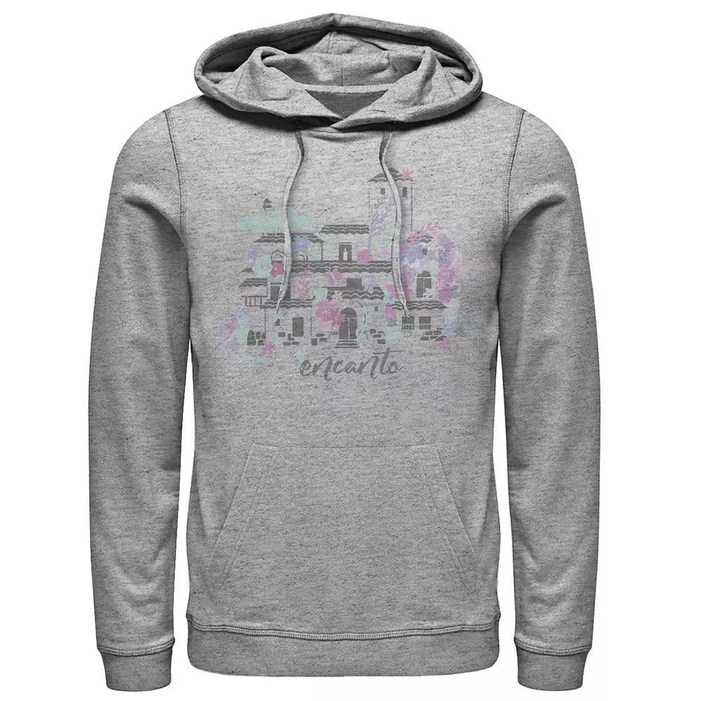 Disney's Encanto Men's Home Water Color Portrait Hoodie, Size: XXL, Athletic Grey Product Image