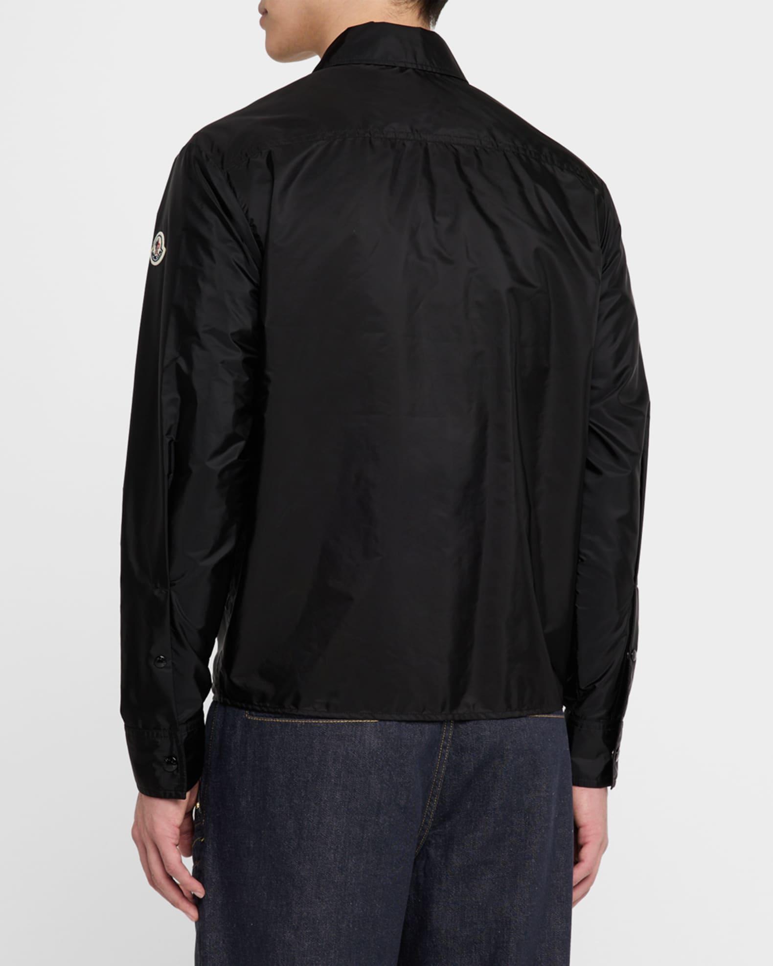 Men's Nylon Zip Overshirt Product Image