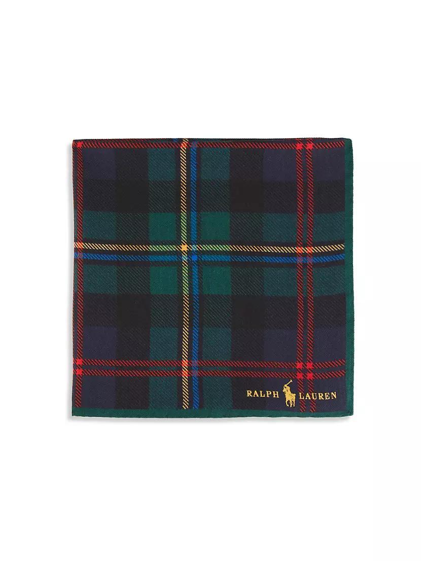 Tartan Wool Pocket Square Product Image