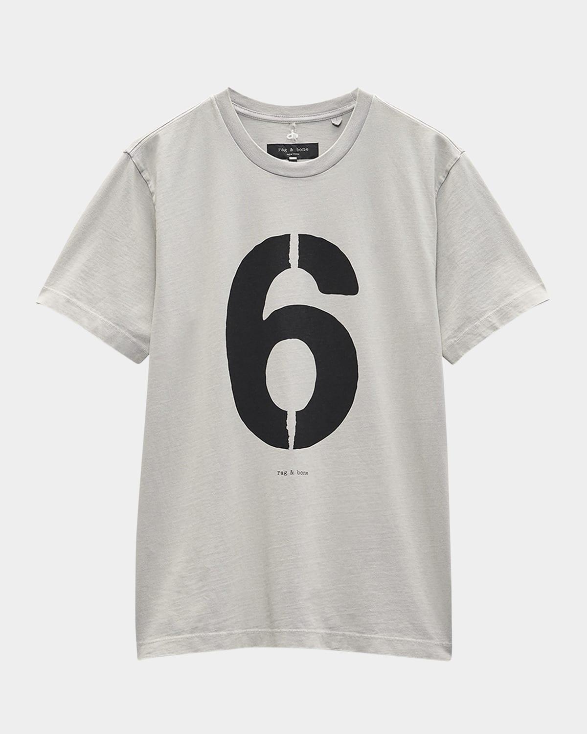 Mens Numbers Game 6 T-Shirt Product Image