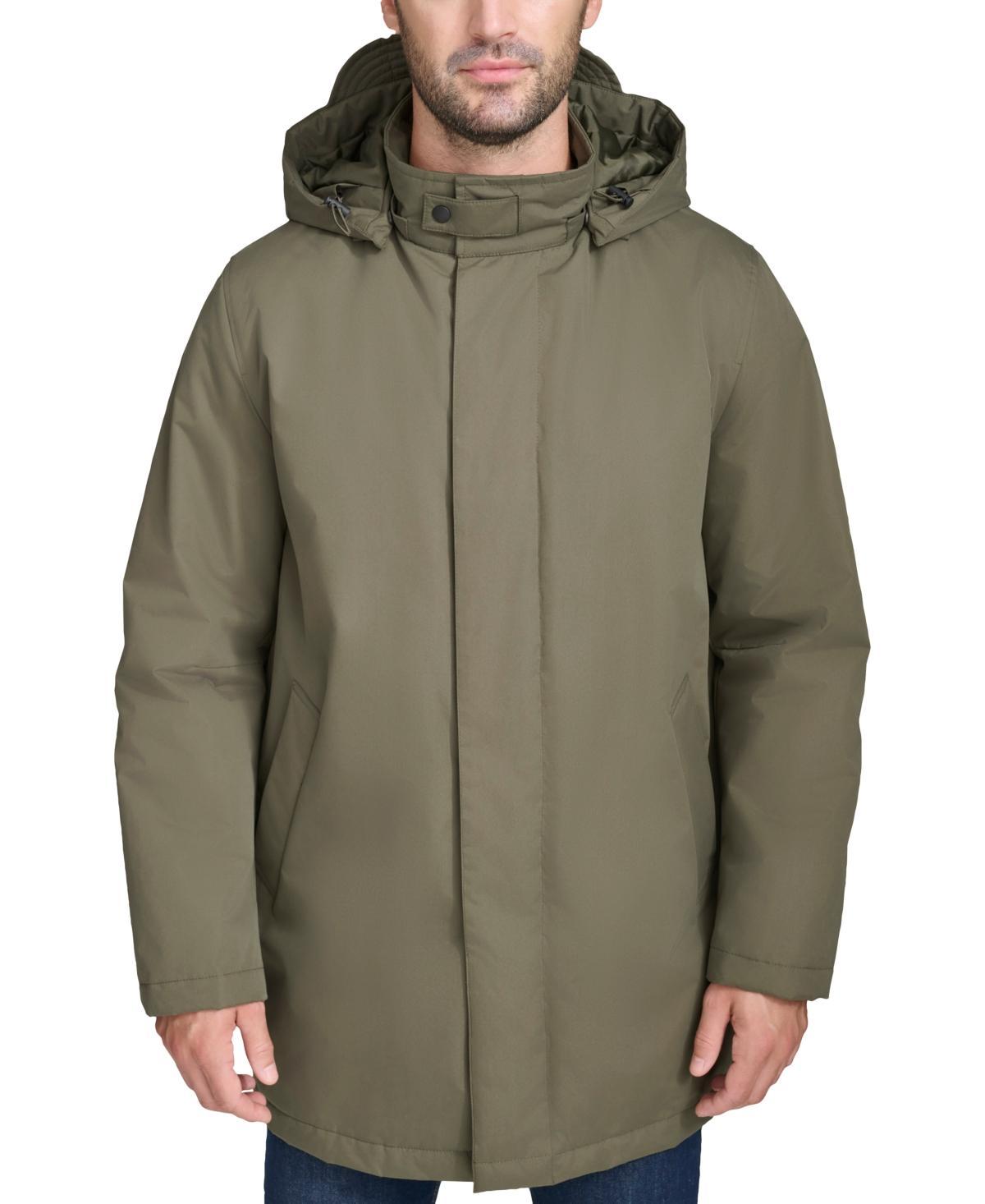 Cole Haan Mens Rain Coat with Removable Hood Product Image