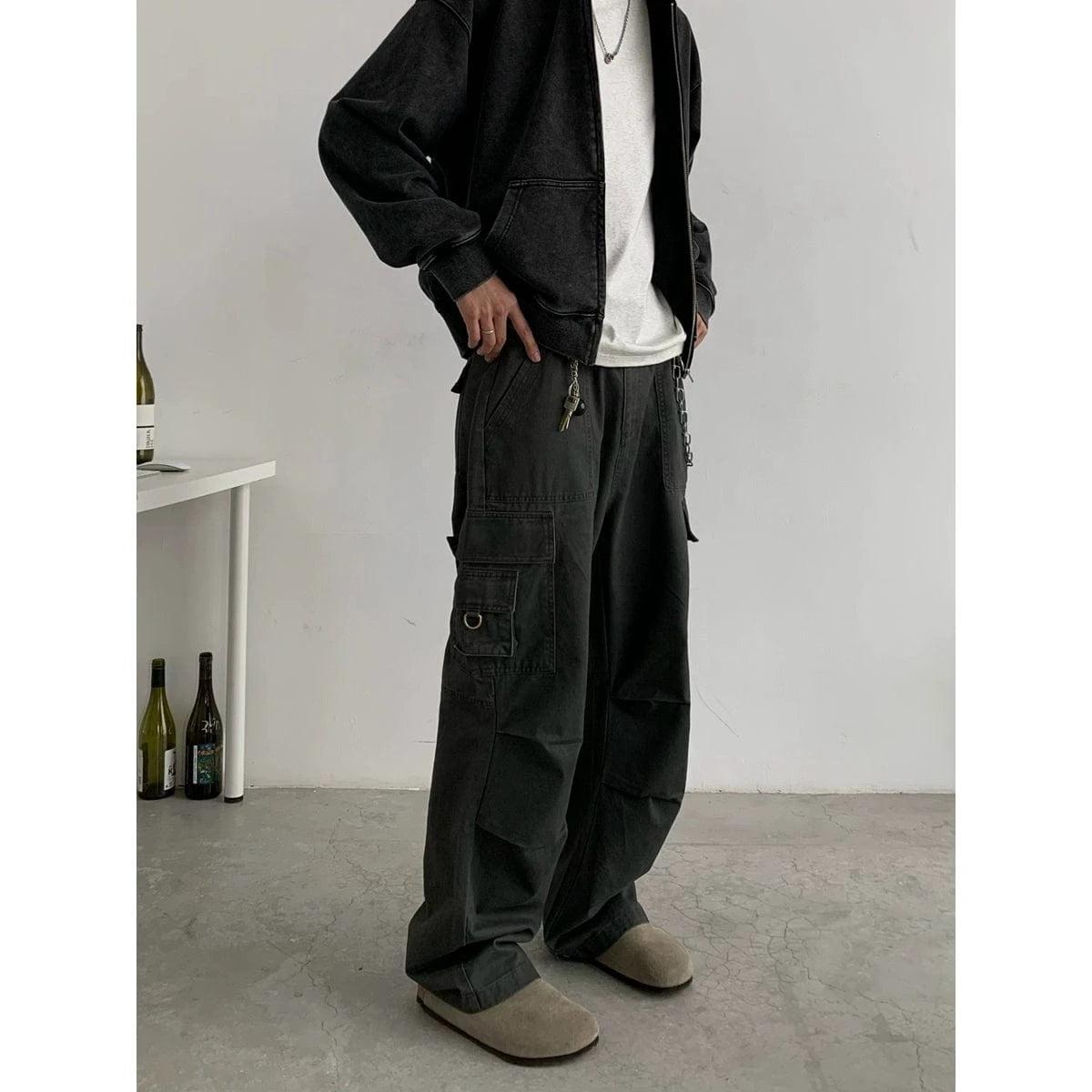 RT No. 18730 STRAIGHT CARGO PANTS Product Image