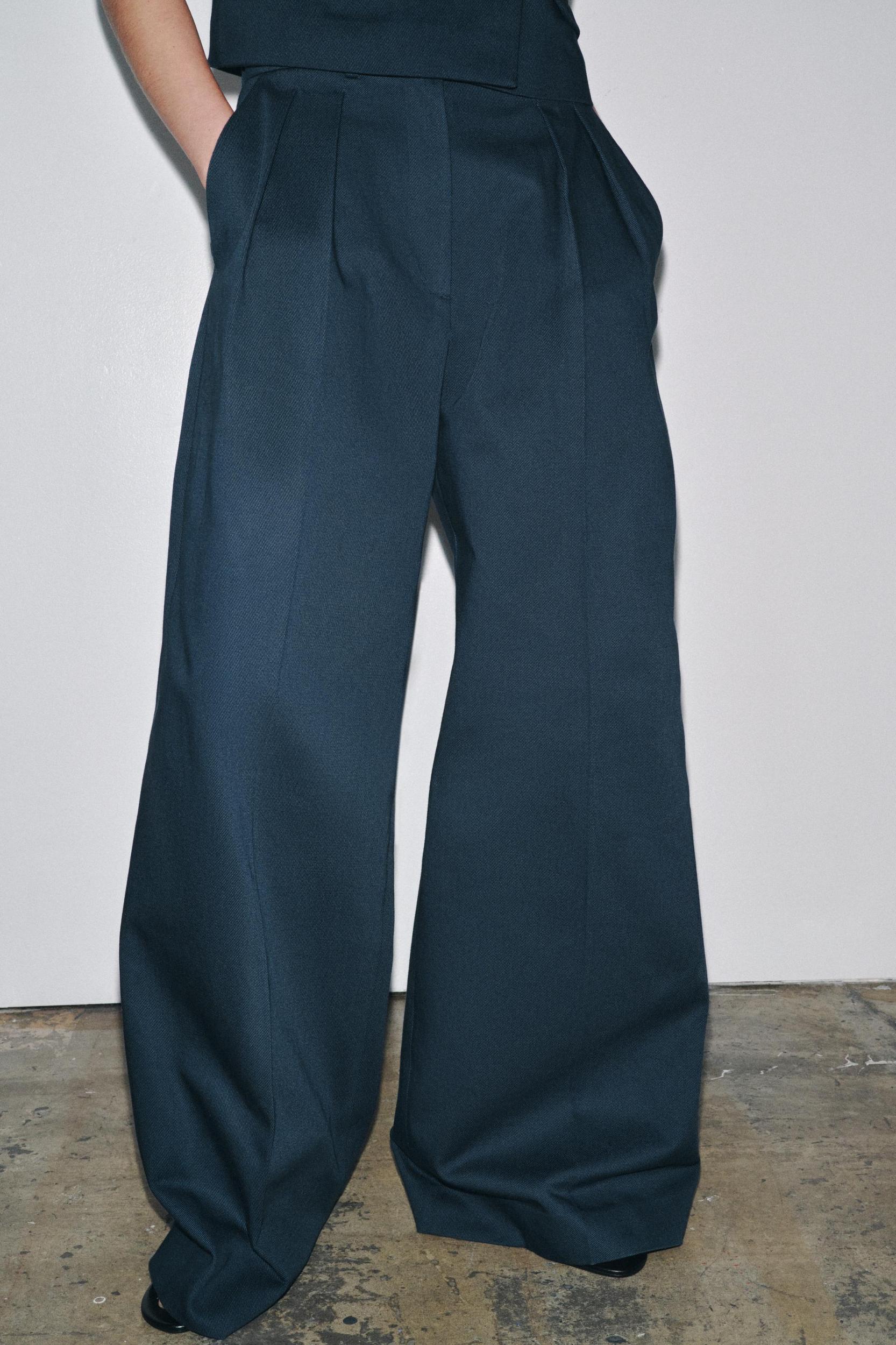 ZW COLLECTION PLEATED PANTS Product Image