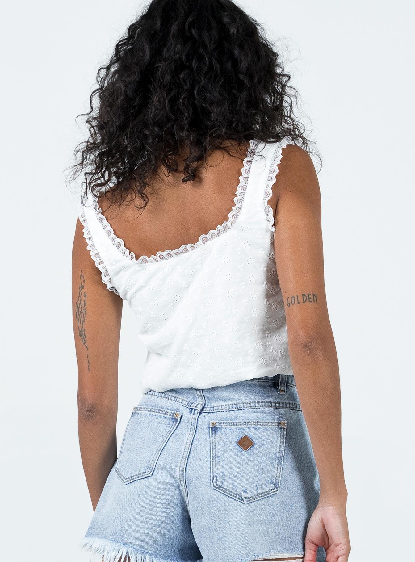 Merrelle Top White Product Image