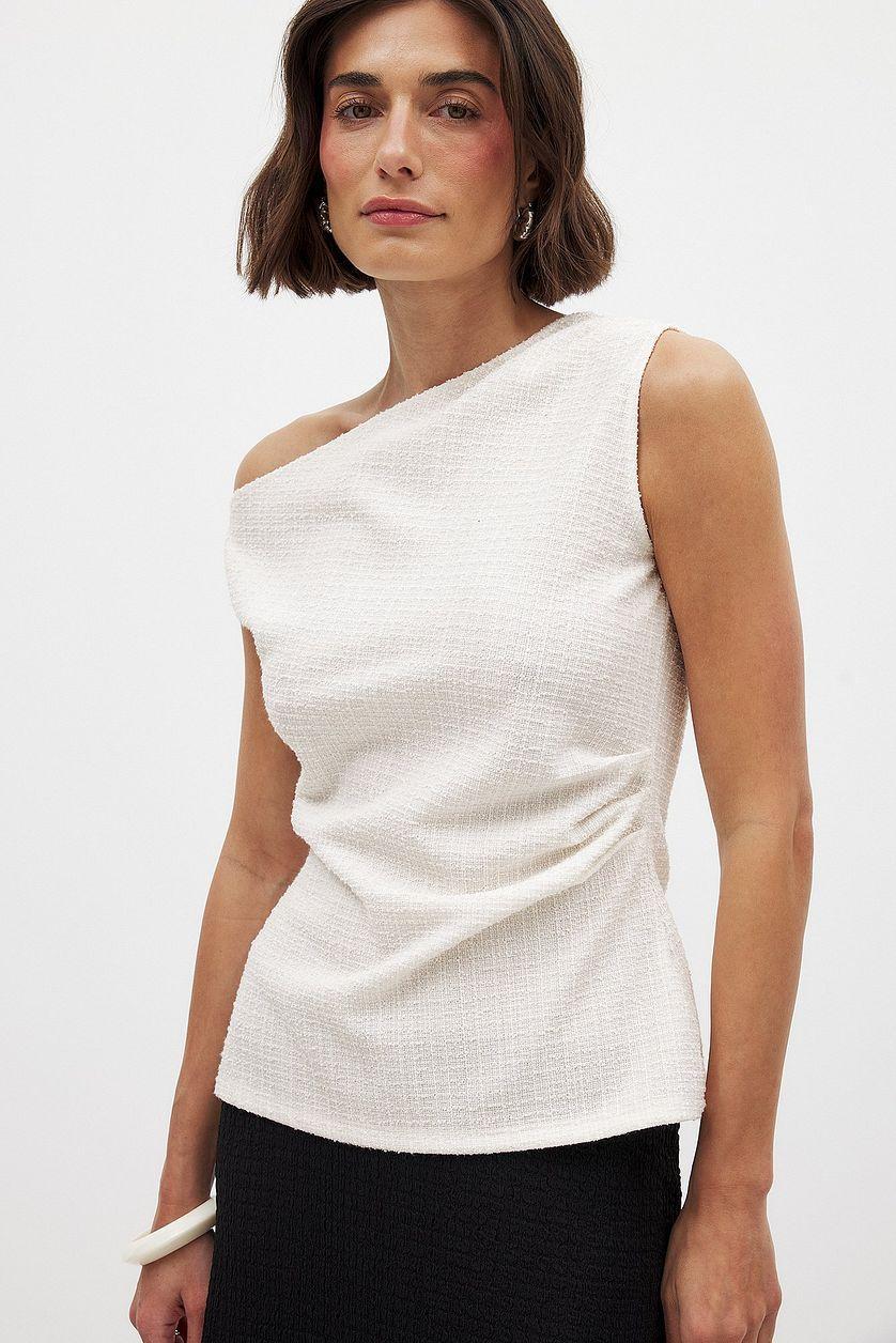 Bouclé Sleeveless Top Product Image