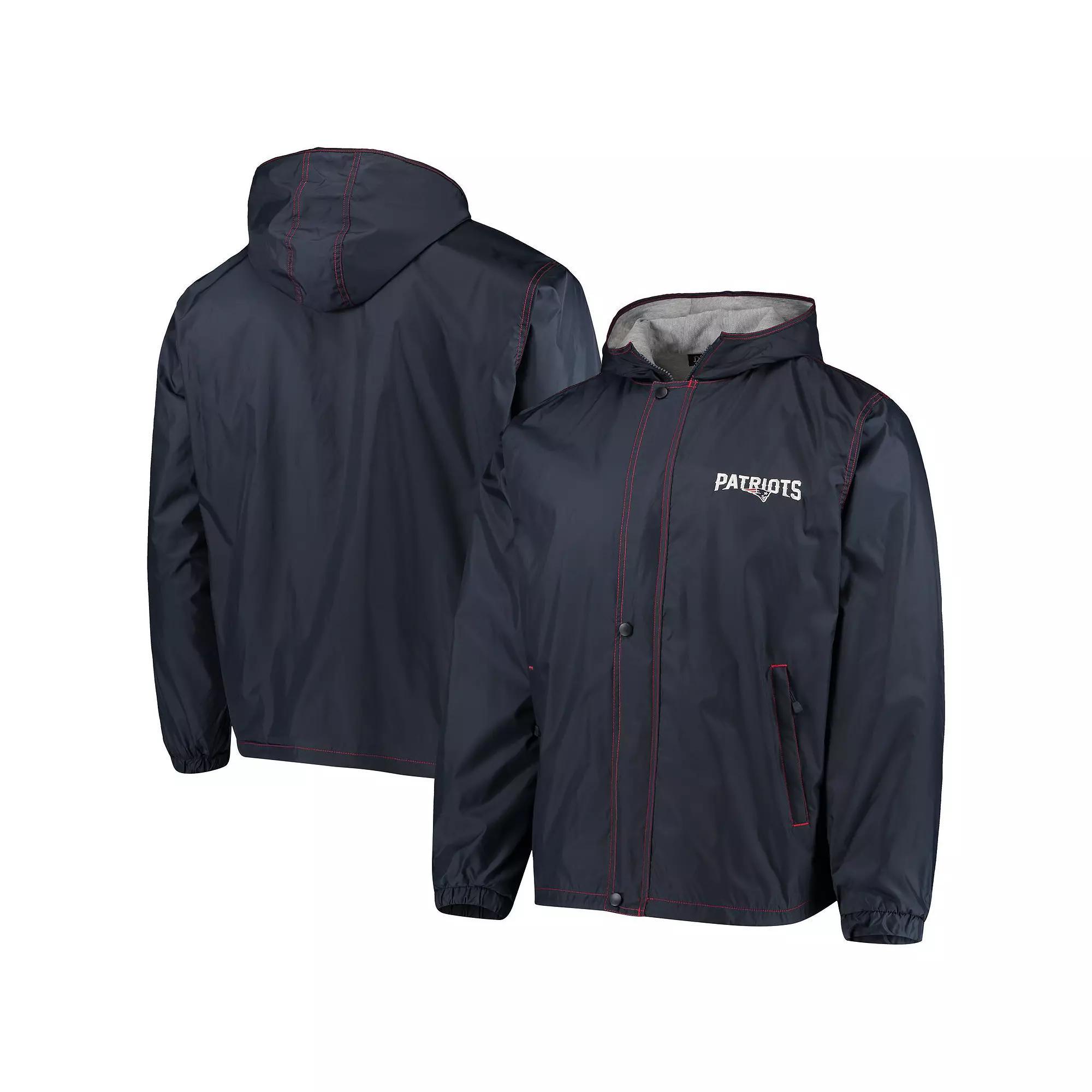 Men's Dunbrooke Navy New England Patriots Logo Legacy Stadium Full-Zip Jacket, Size: Small, Blue Product Image