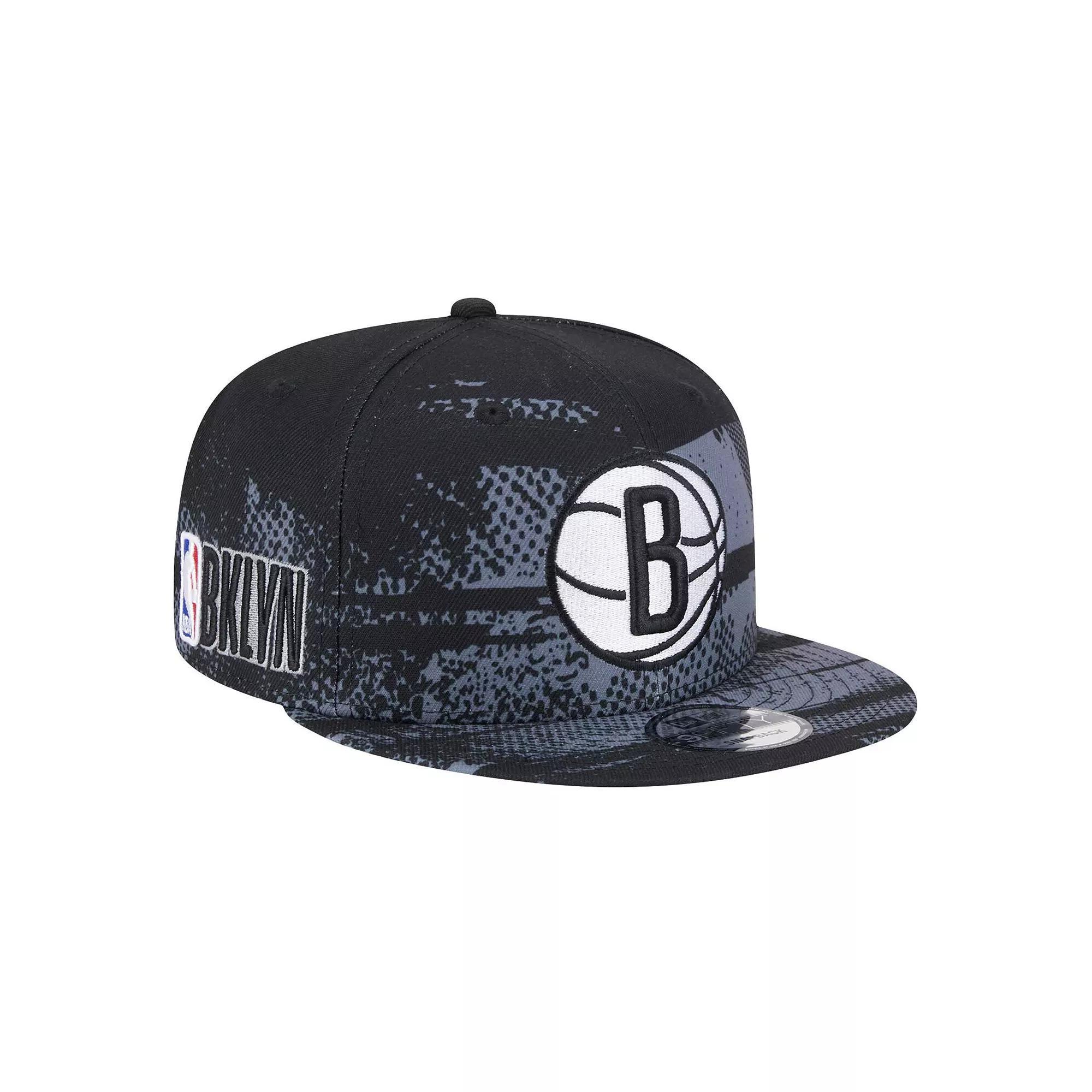 Mens New Era Brooklyn Nets Tip-Off 9FIFTY Snapback Hat Product Image