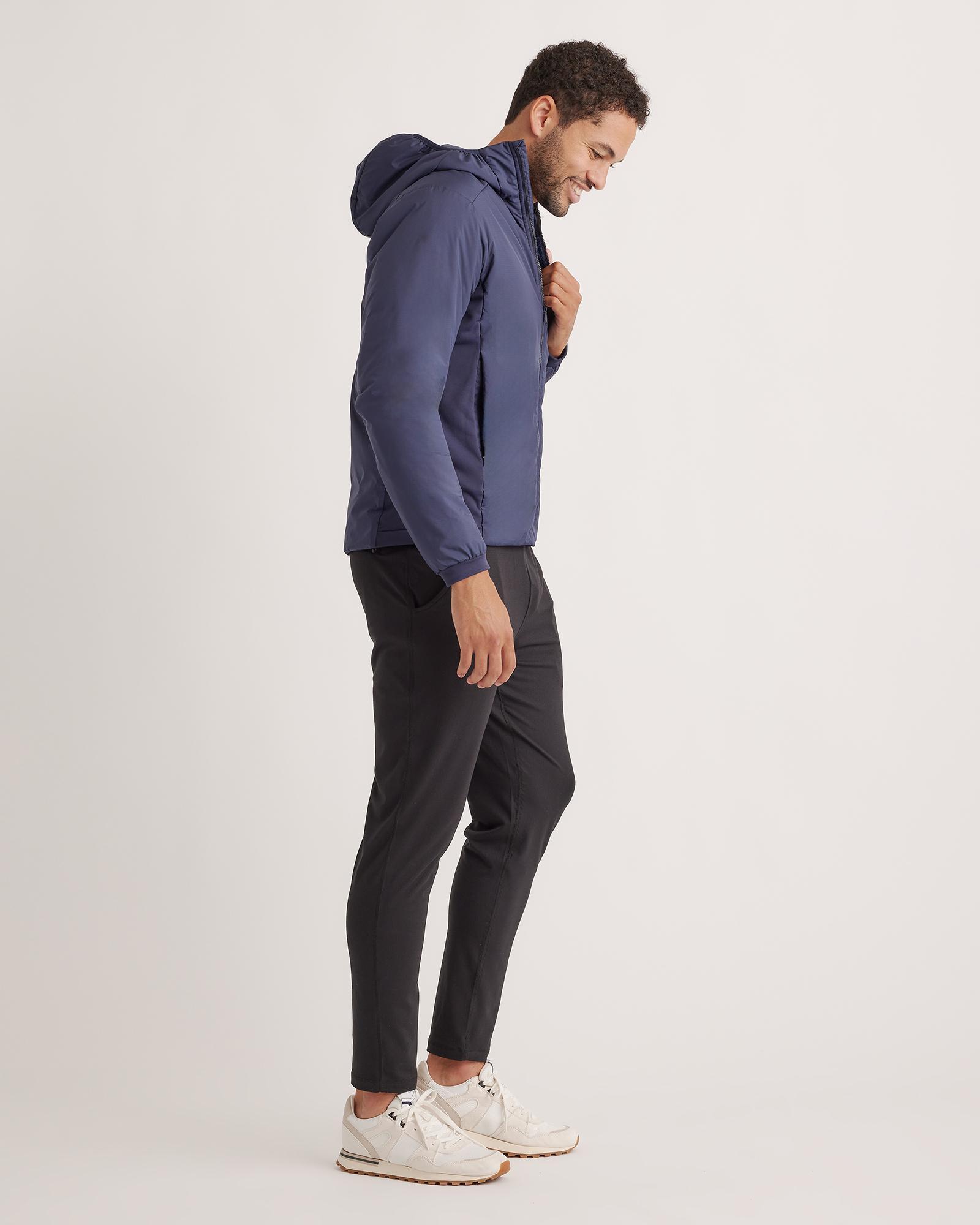 Quince | Men's Hybrid Insulated Lightweight Hooded Jacket 100% Polyester Product Image