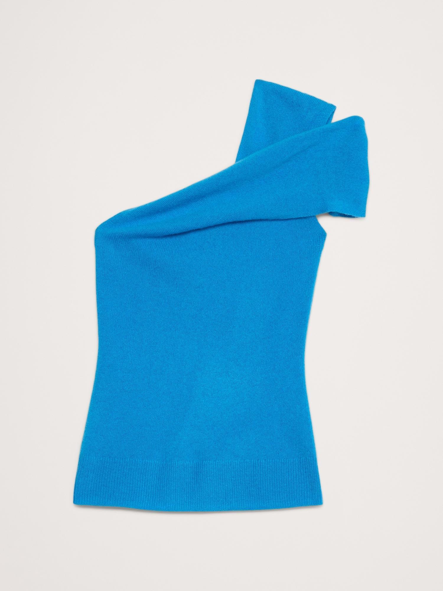 Lightweight Cashmere Off-Shoulder Top Product Image