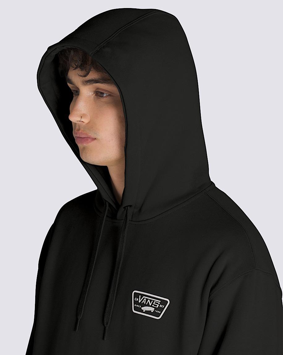Full Patch Pullover Hoodie in Black| Vans US Product Image