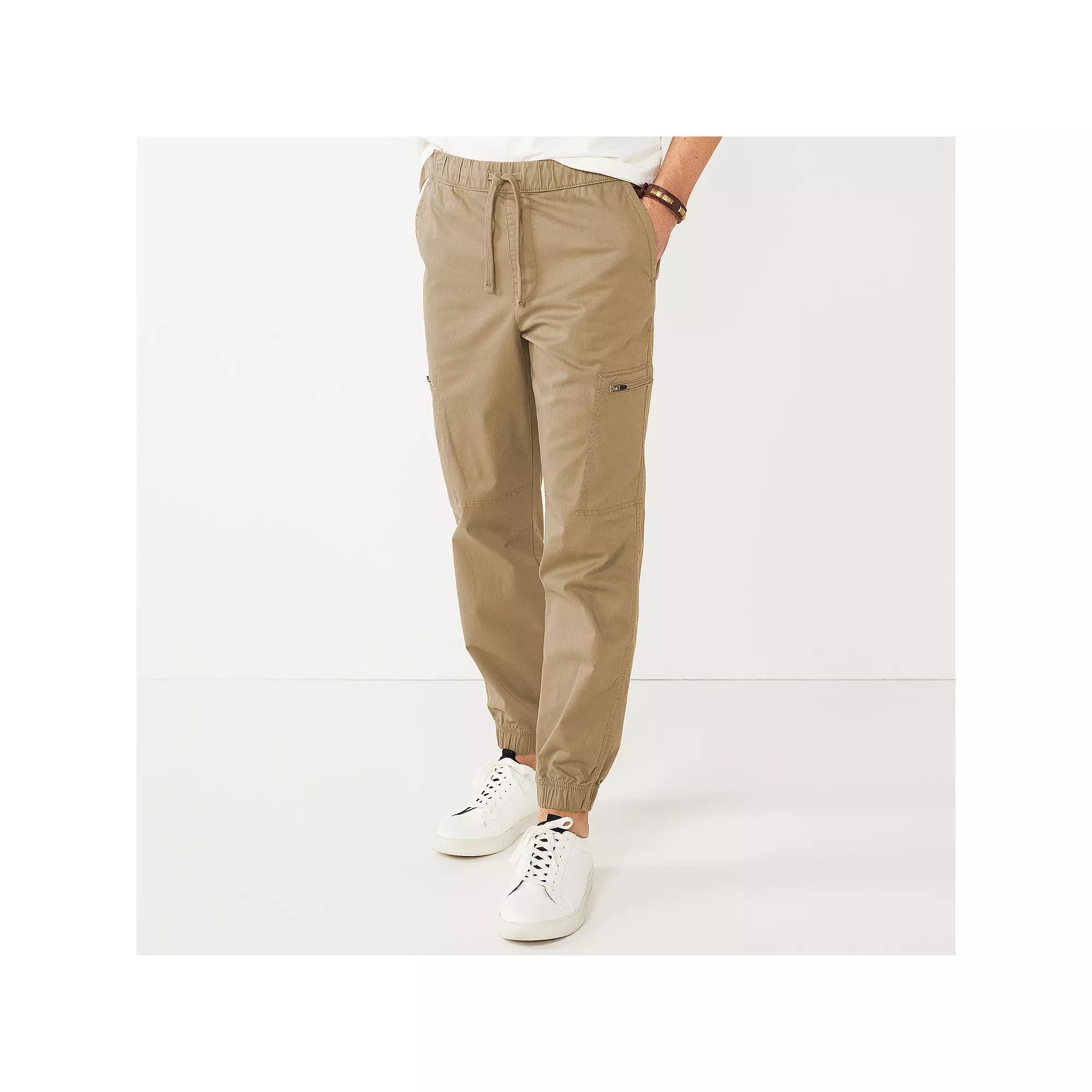 Men's Sonoma Goods For Life® Zip Cargo Jogger Pants, Size: Large, Englsh Elm Product Image