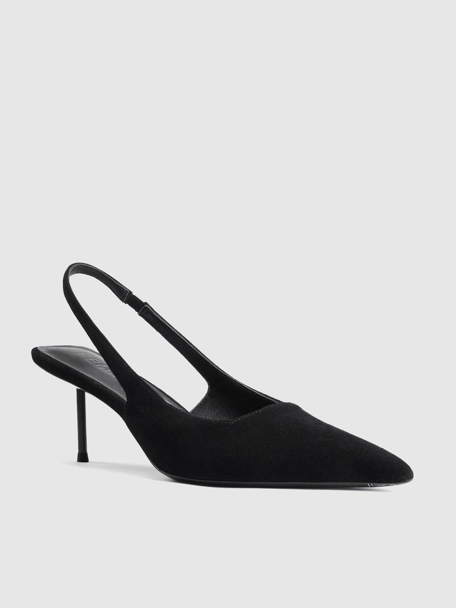 G55 Slingback - Suede Noir Product Image