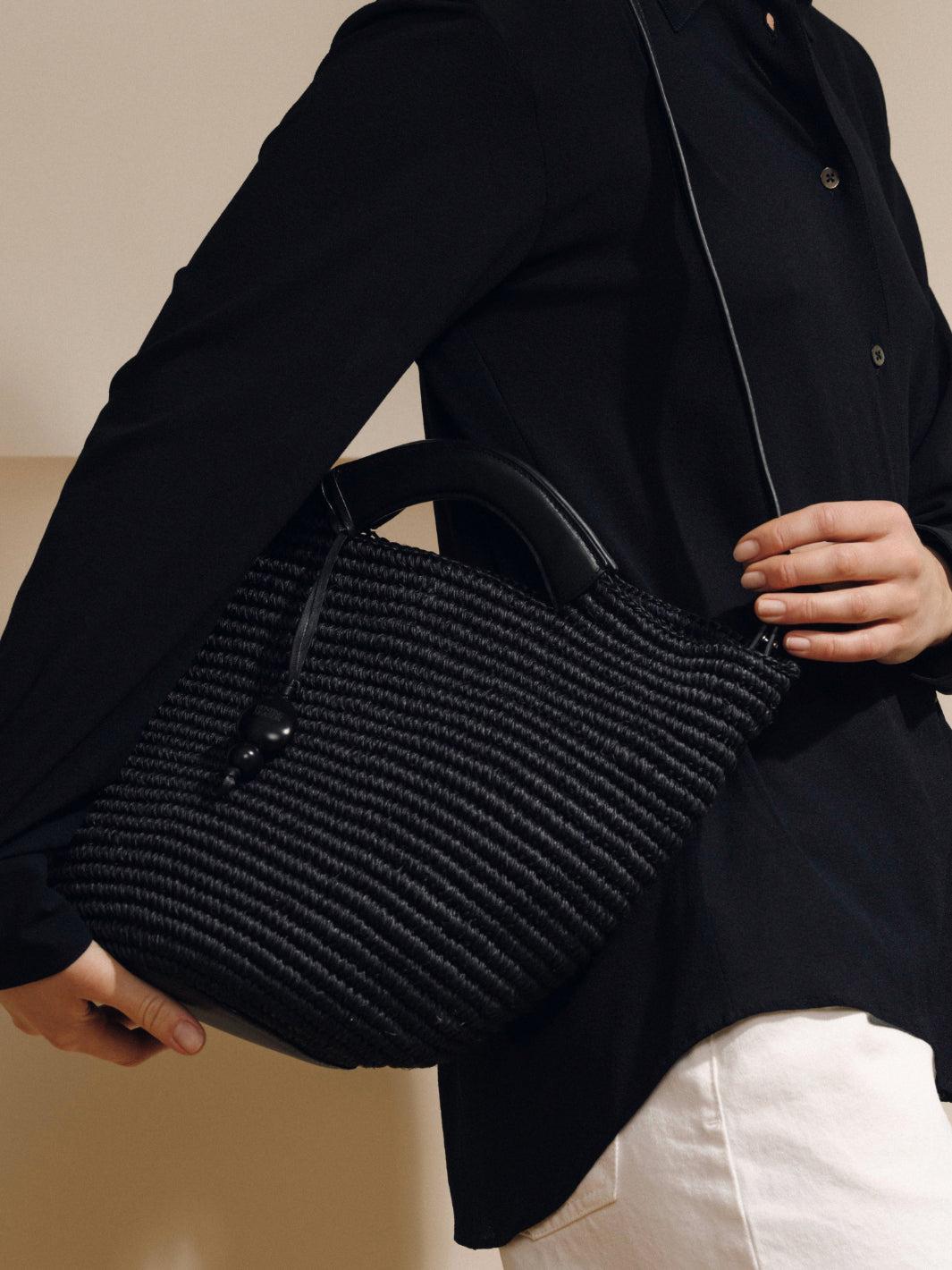 The Large Woven Shopper Product Image