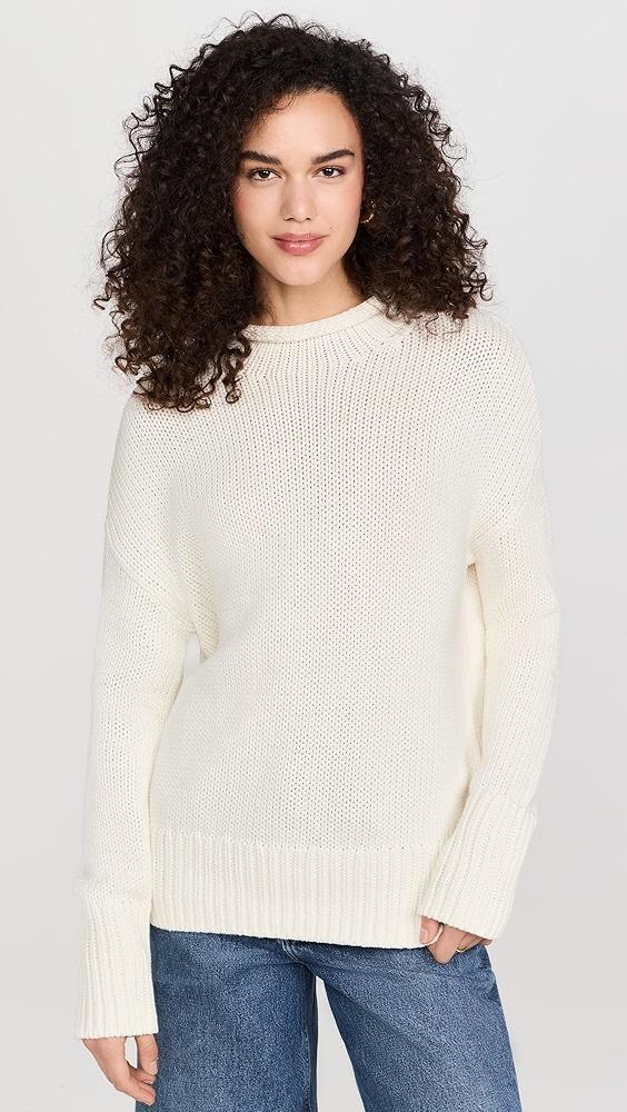 La Ligne Mock Neck Solid Marina Sweater | Shopbop Product Image