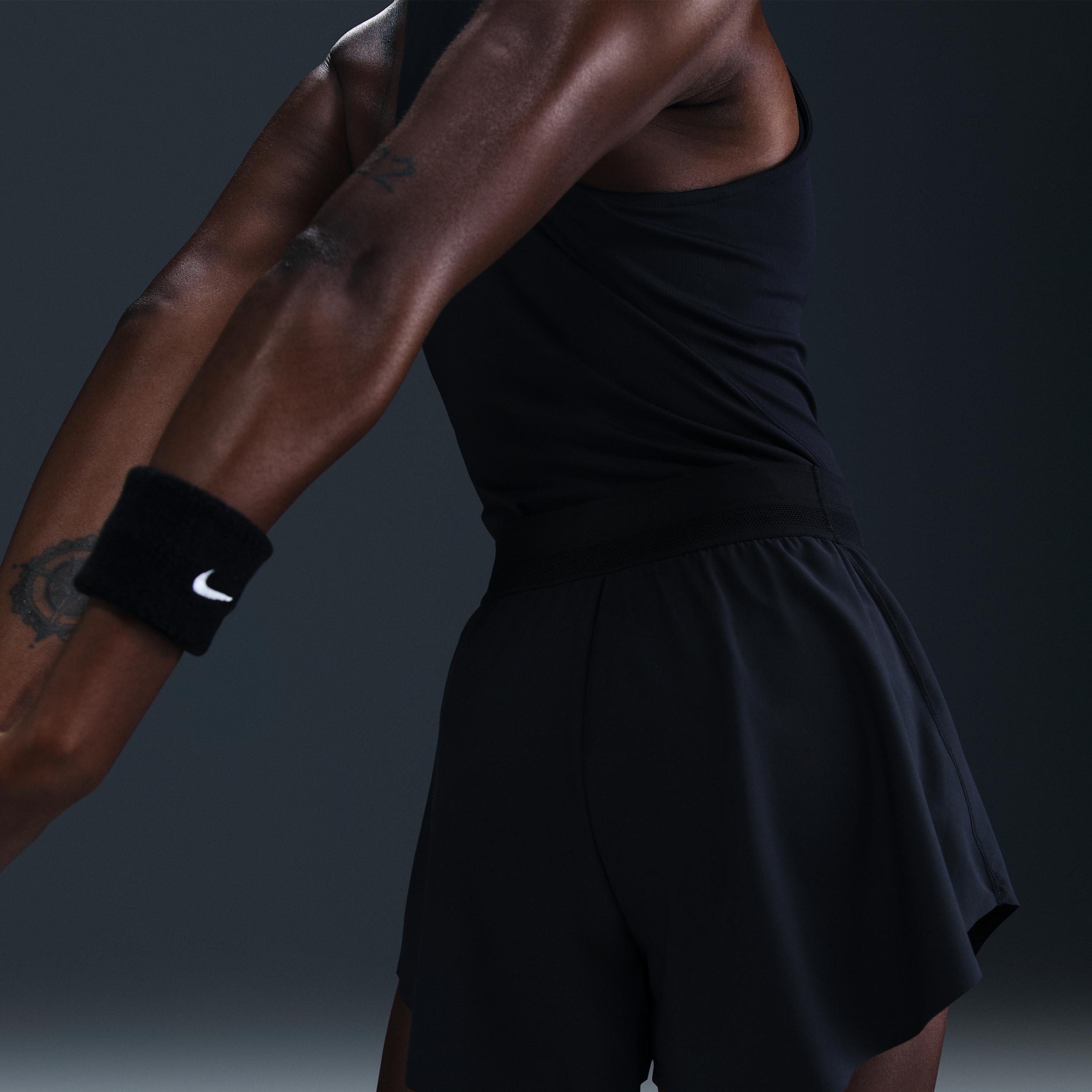 Nike Womens Court Ace Advantage Dri-FIT Tennis Shorts | FZ6723-010 Product Image