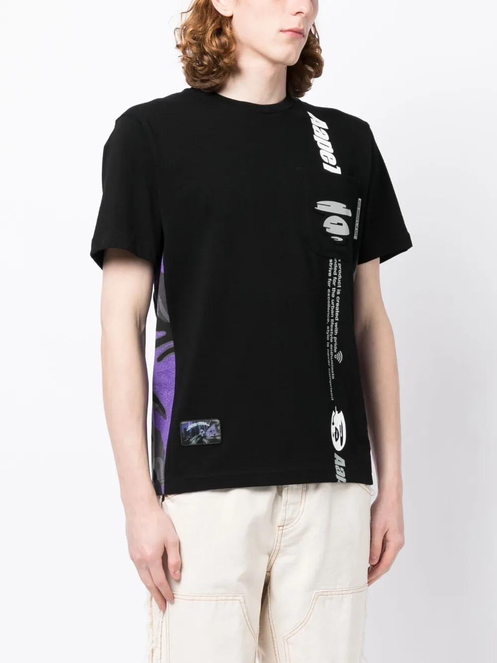 graphic-print cotton T-shirt Product Image