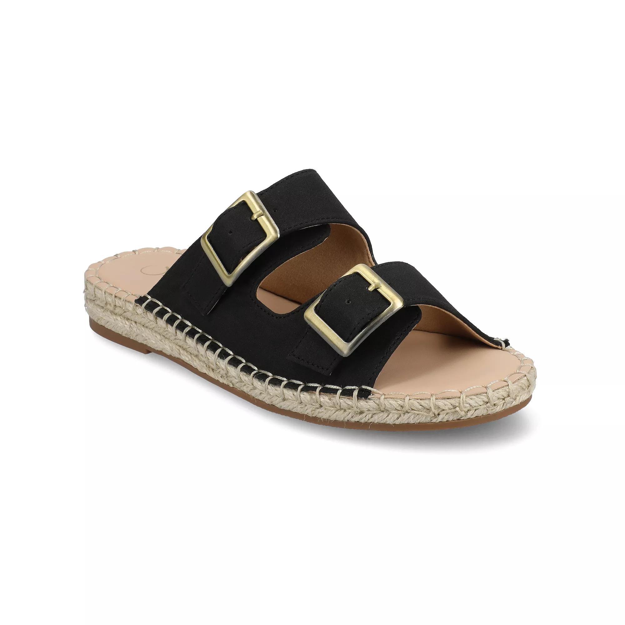 Journee Women's Tresah Double Strap Espadrille Sandals,  Product Image