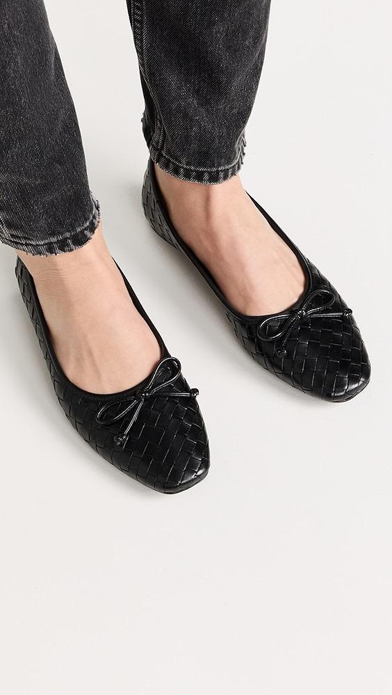 Schutz Arissa Woven Ballet Flats | Shopbop Product Image