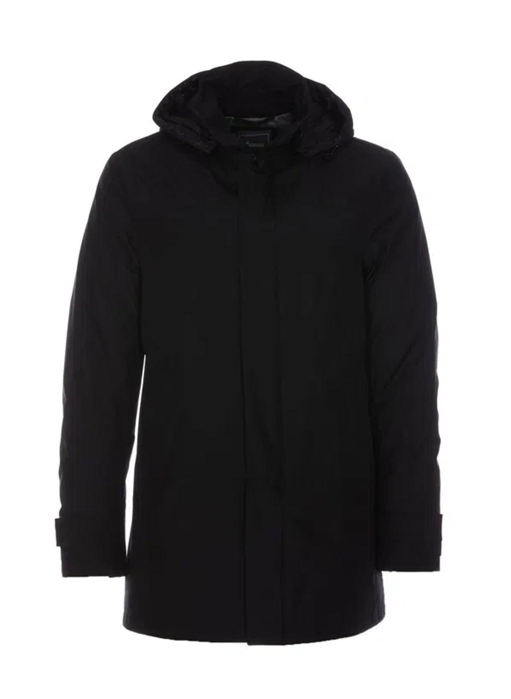 HERNO Laminar Coats In Black Product Image