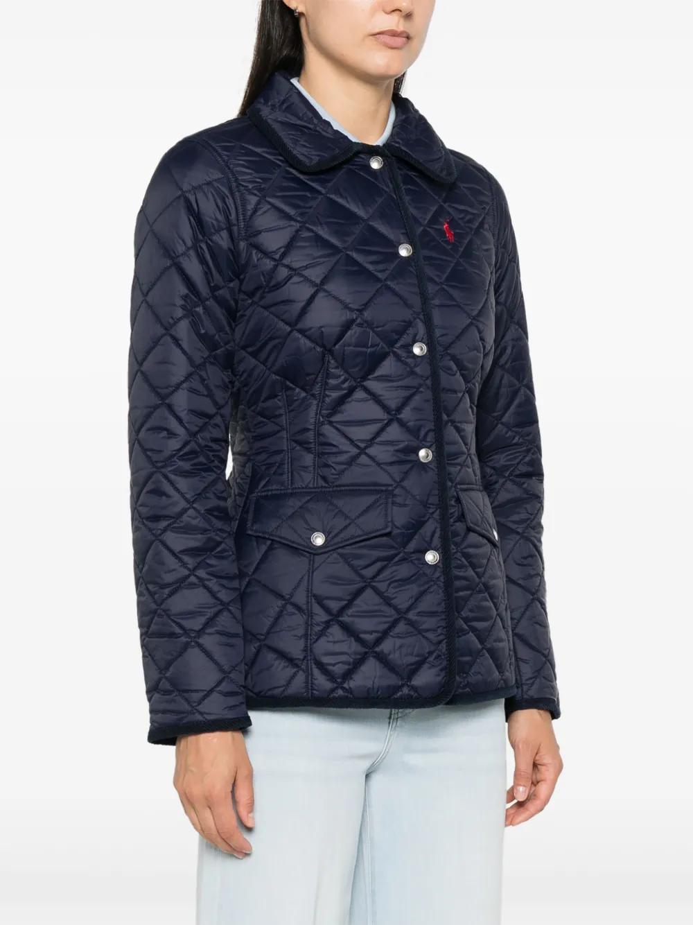 Polo Pony-motif puffer jacket  Product Image