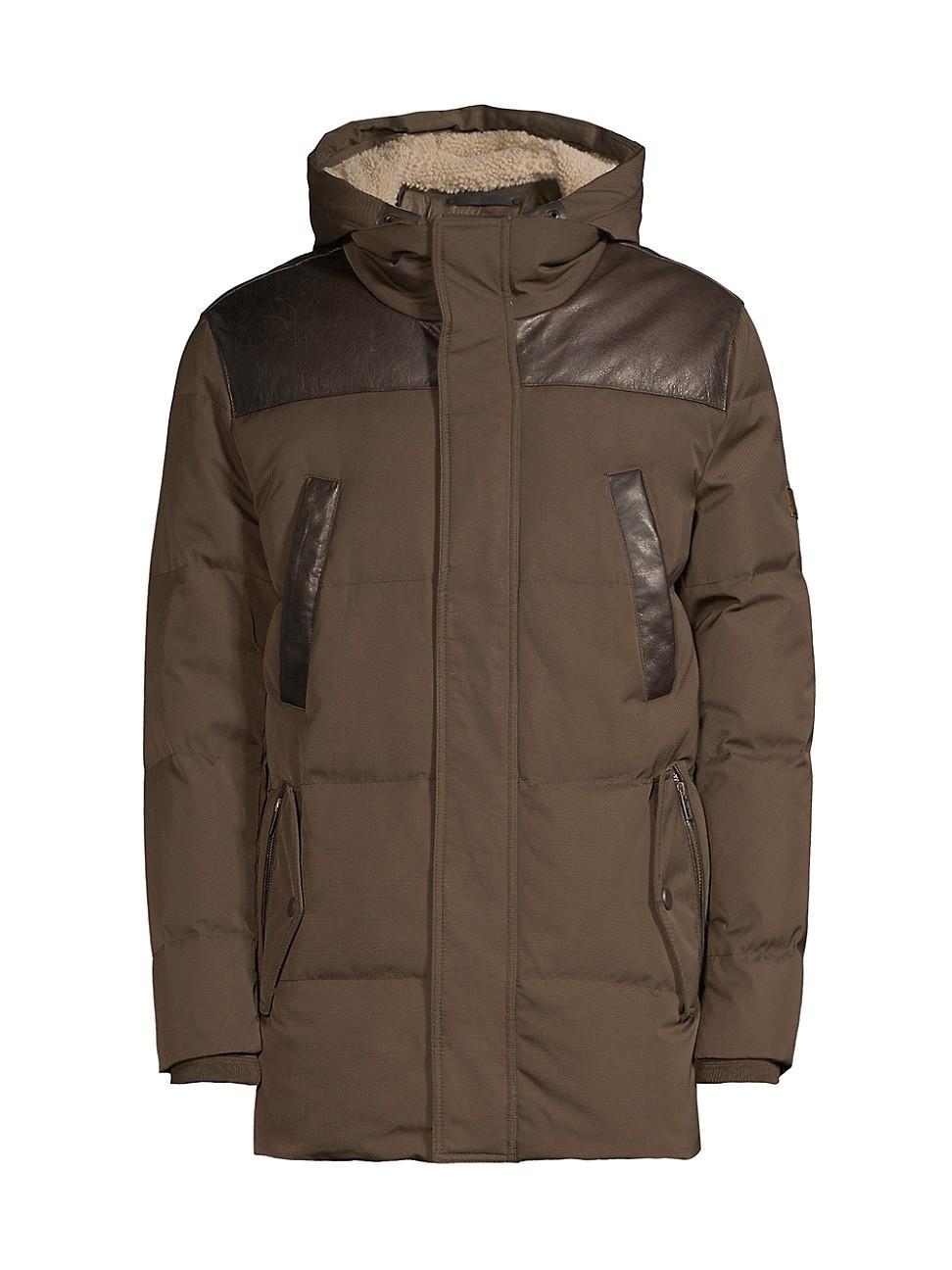 Men's Hampshire Down Parka w/ Shearling Bib Product Image