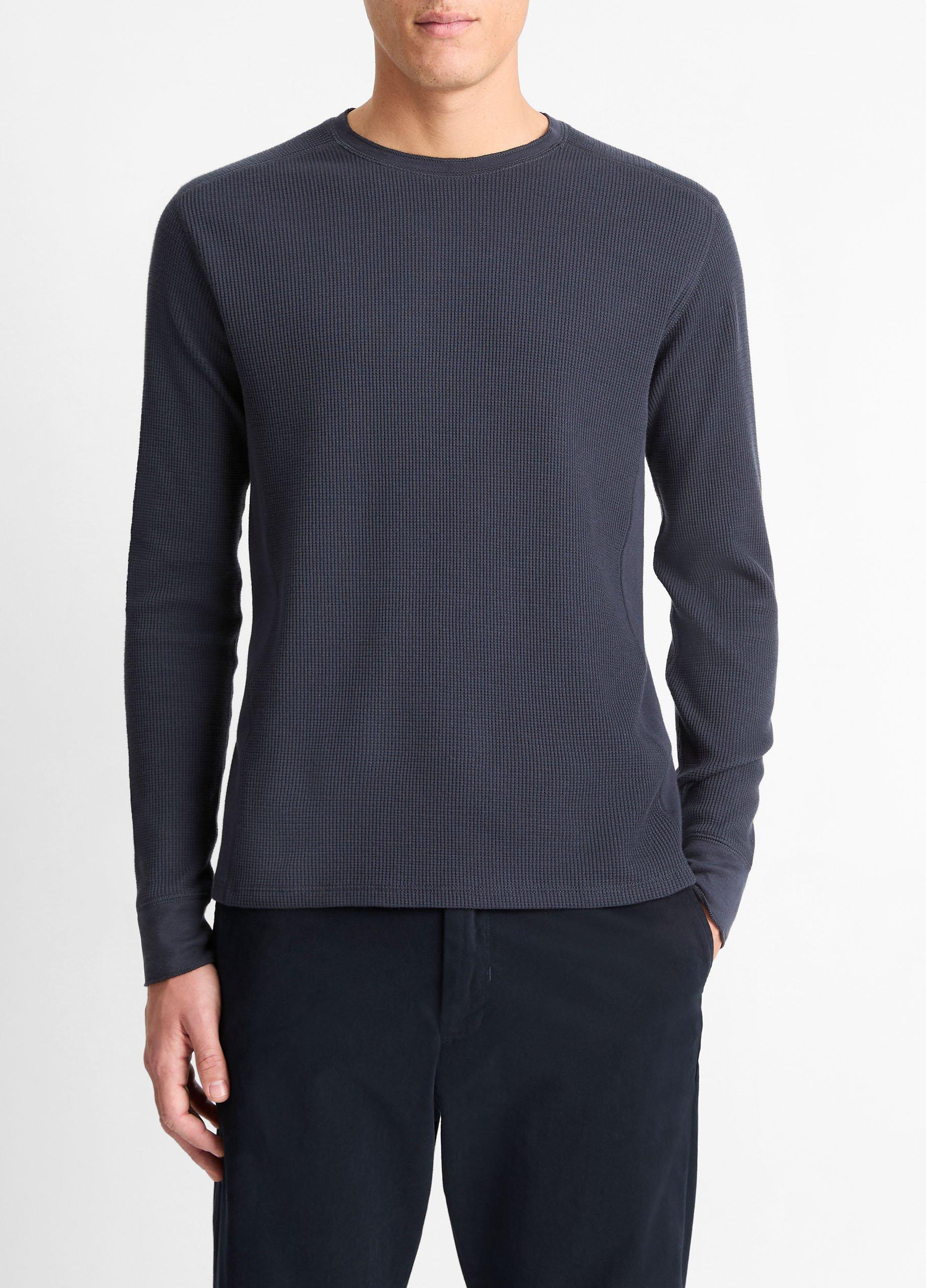 Thermal Long Sleeve Crew Neck Pullover Product Image