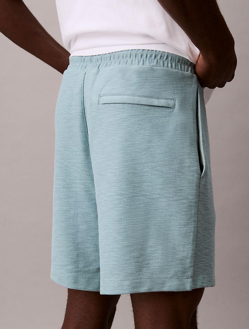 Cotton Blend Boucle Pull-On Shorts  Product Image