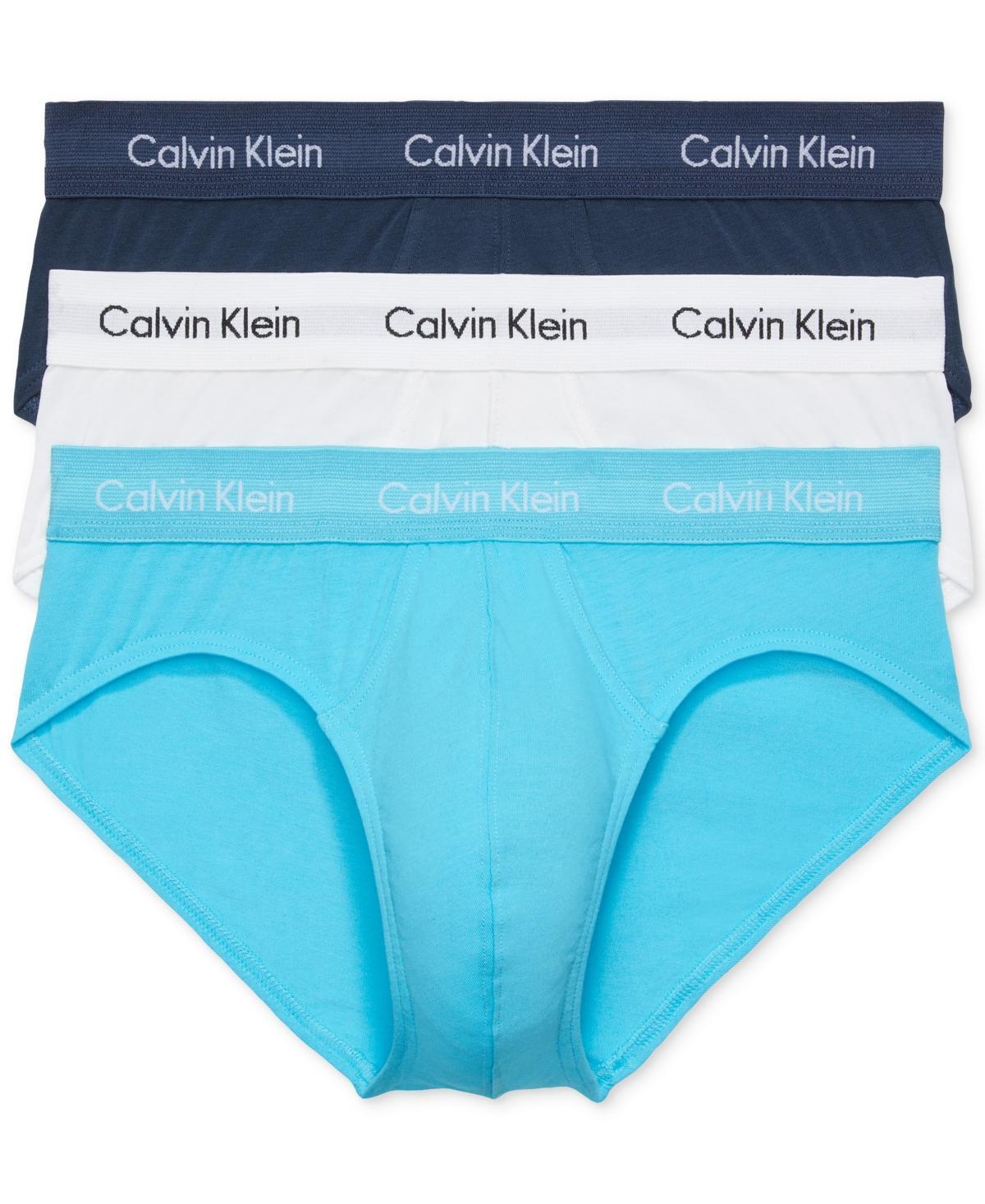 Men's Calvin Klein 3-pack Cotton Stretch Briefs, Size: Large, White Product Image