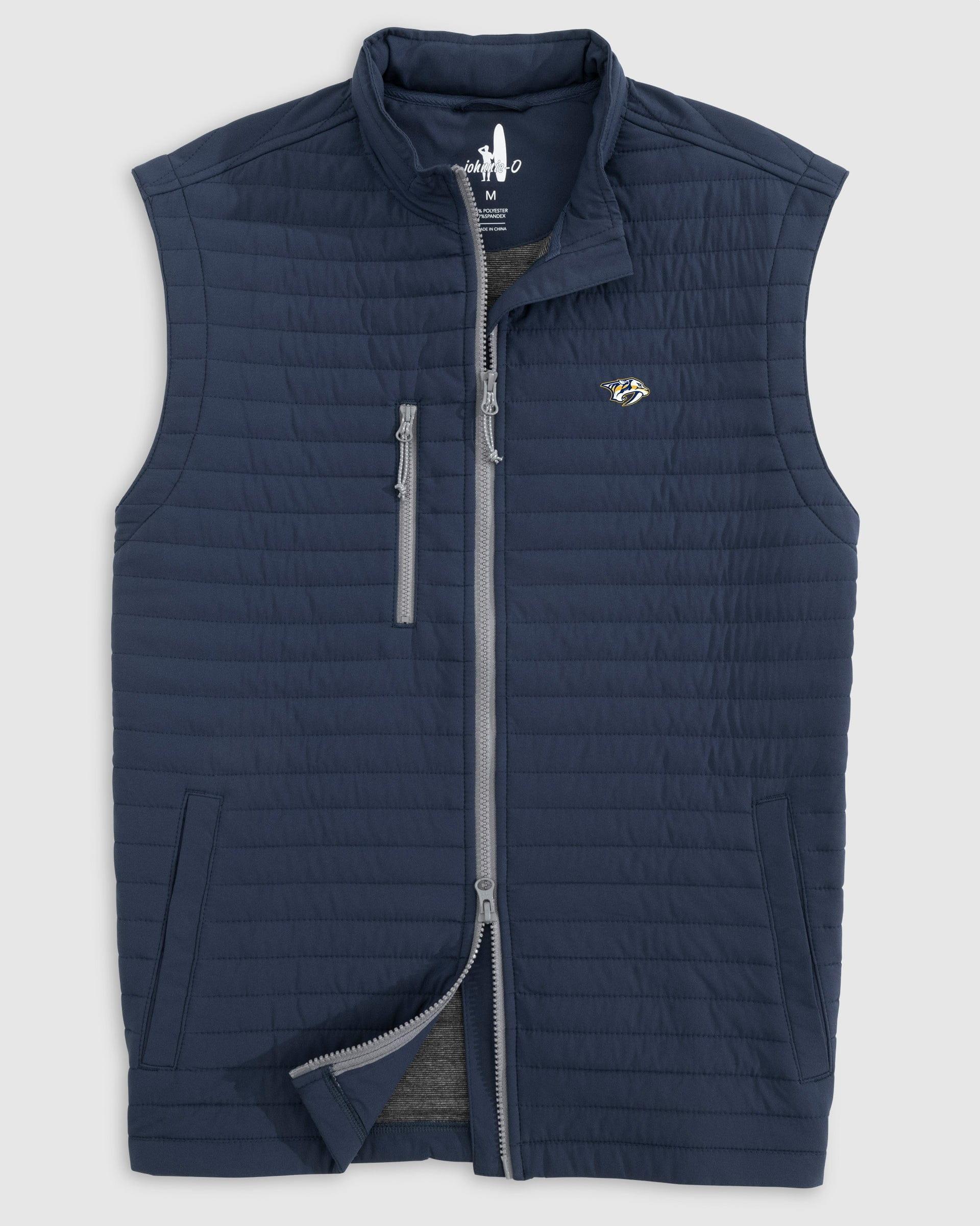 johnnie-O New York Islanders Crosswind Quilted Performance Vest Product Image