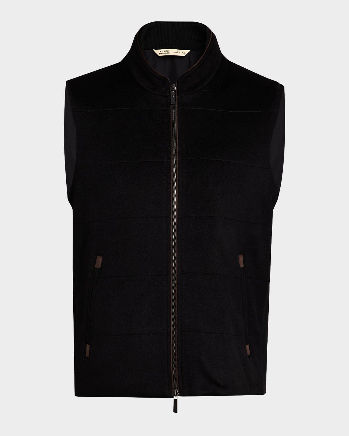 Men's Arena Cashmere Full-Zip Vest Product Image