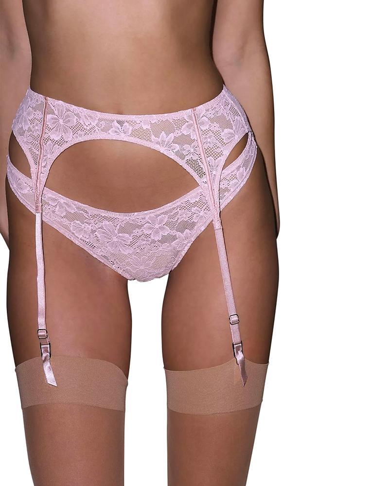 Fleur du Mal Le Stretch Multifit Lace High Leg Thong Product Image