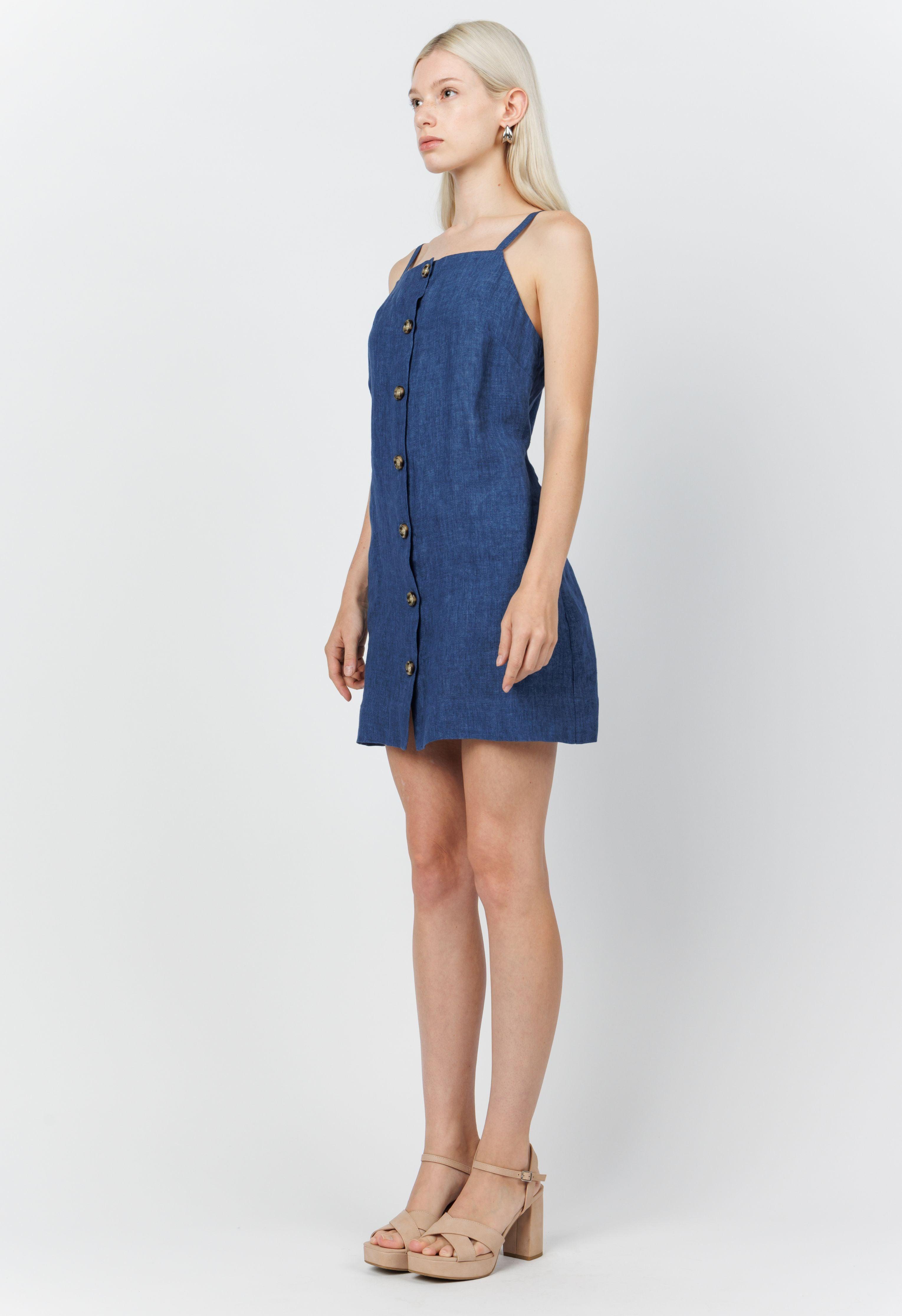 Safia Dress in Blue Product Image