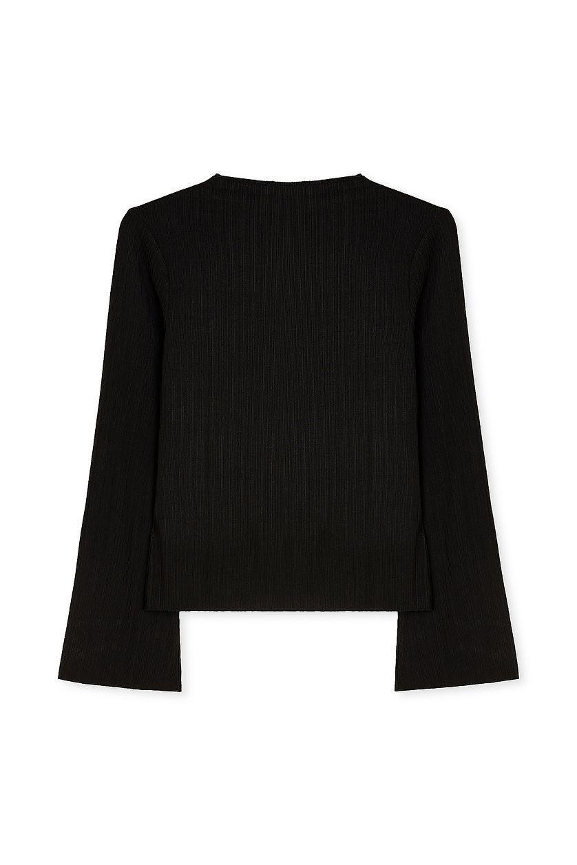 Long Sleeve Rib Top Product Image
