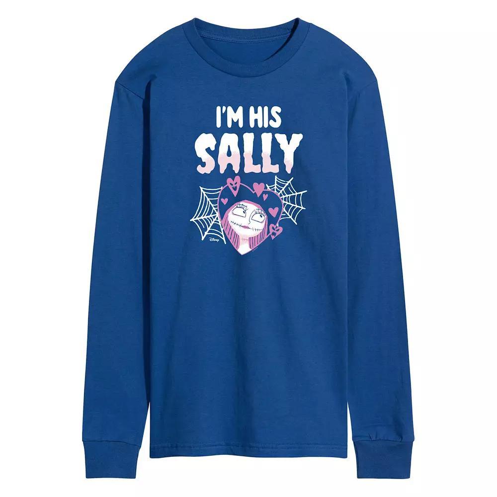 Disney's Nightmare At Christmas Men's I'm His Sally Long Sleeve Graphic Tee,  Product Image