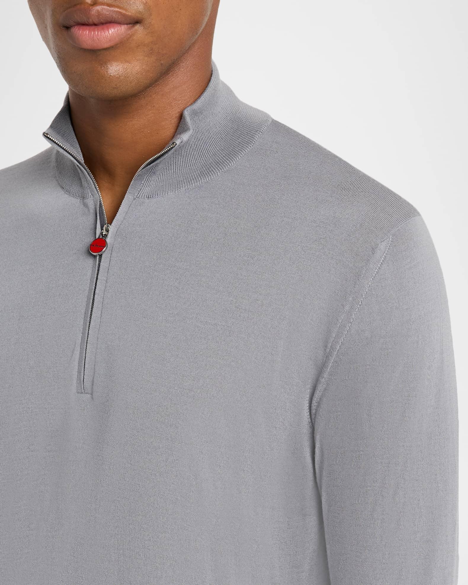 Men's Wool Half-Zip Sweater Product Image