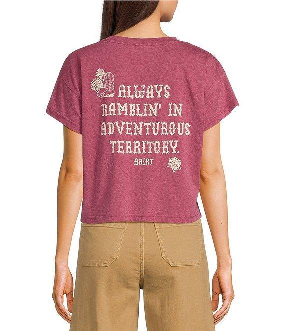 Ariat Tee Always Ramblin Boxy Tee Product Image