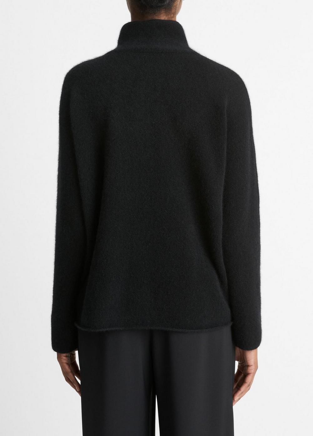 Cashmere Boxy Turtleneck Sweater Product Image