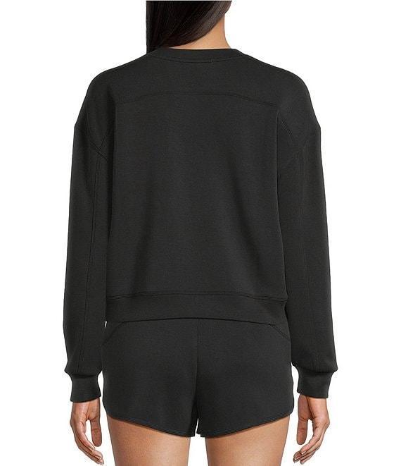 Copper Key Knit Long Sleeve Coordinating Lounge Top Product Image