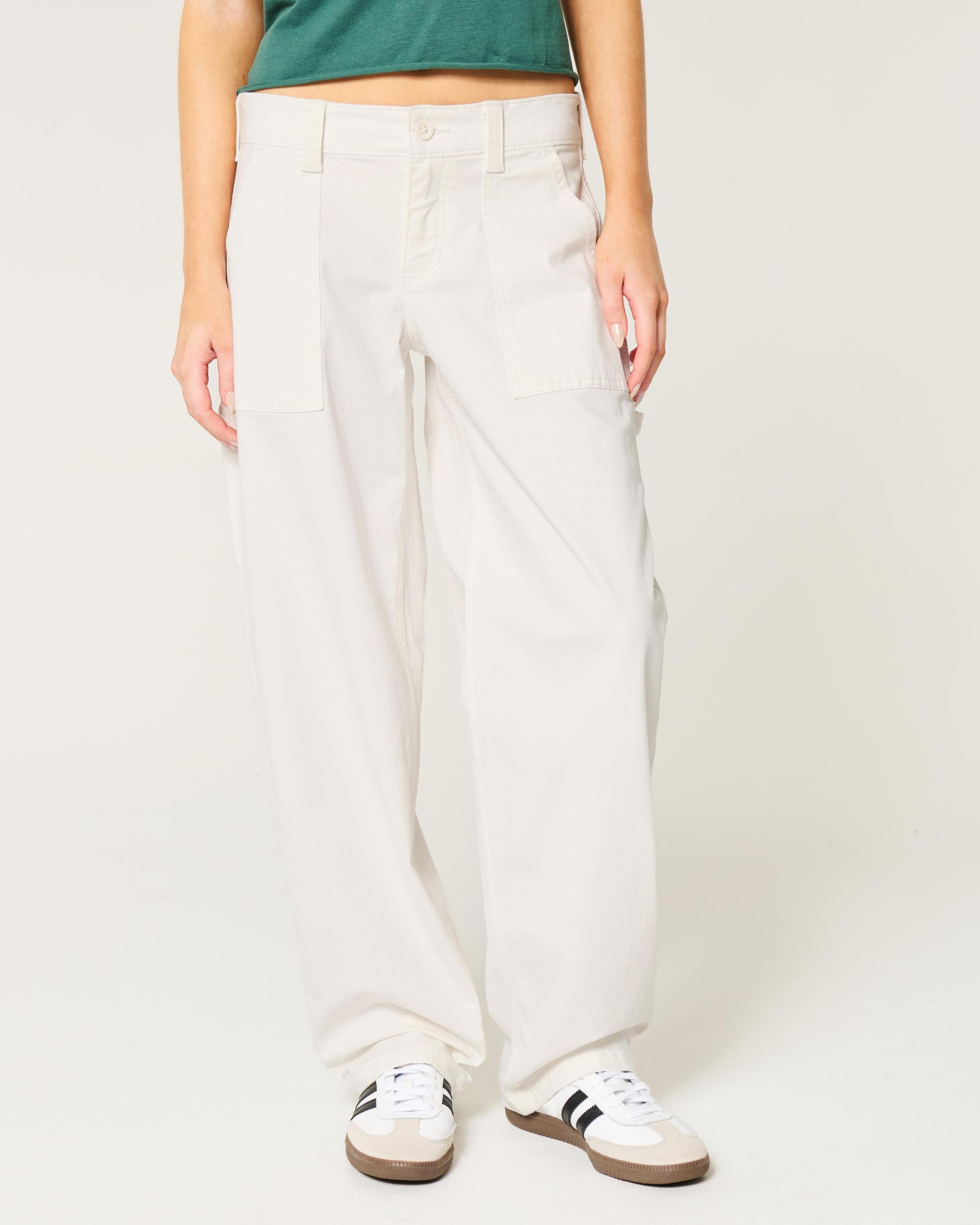 Low-Rise Tapered Baggy Carpenter Pants Product Image