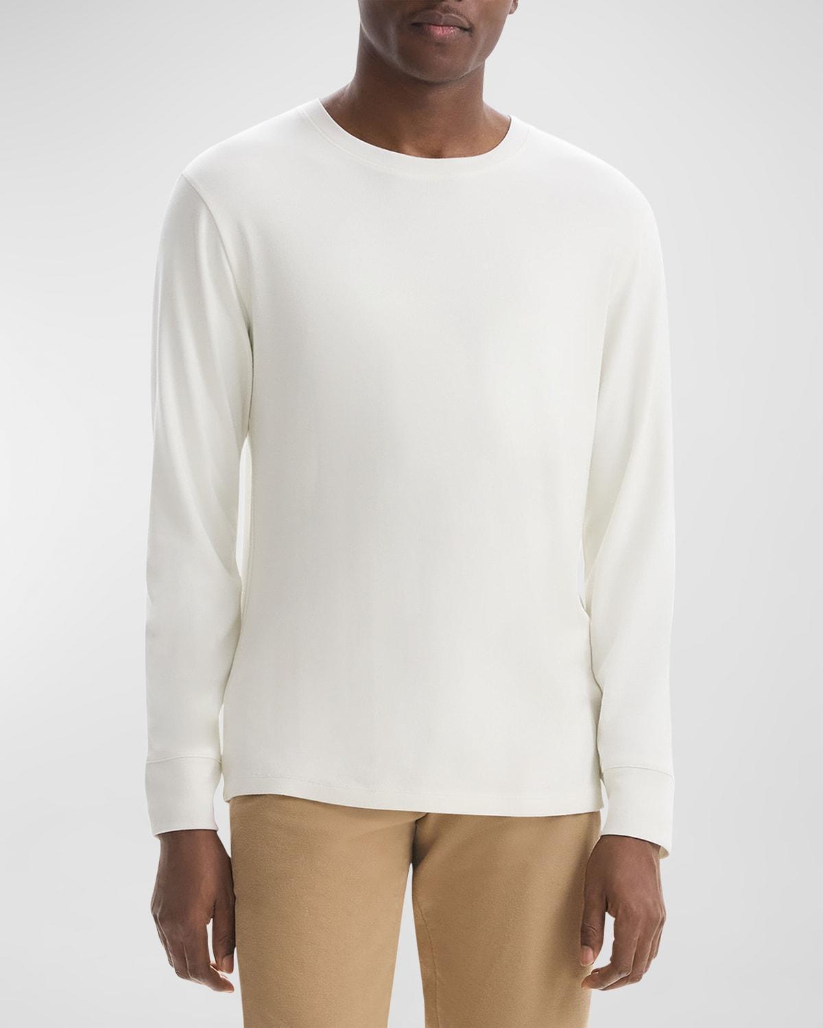 Men's Essential Tee Long Sleeve in Anemone Milano Product Image