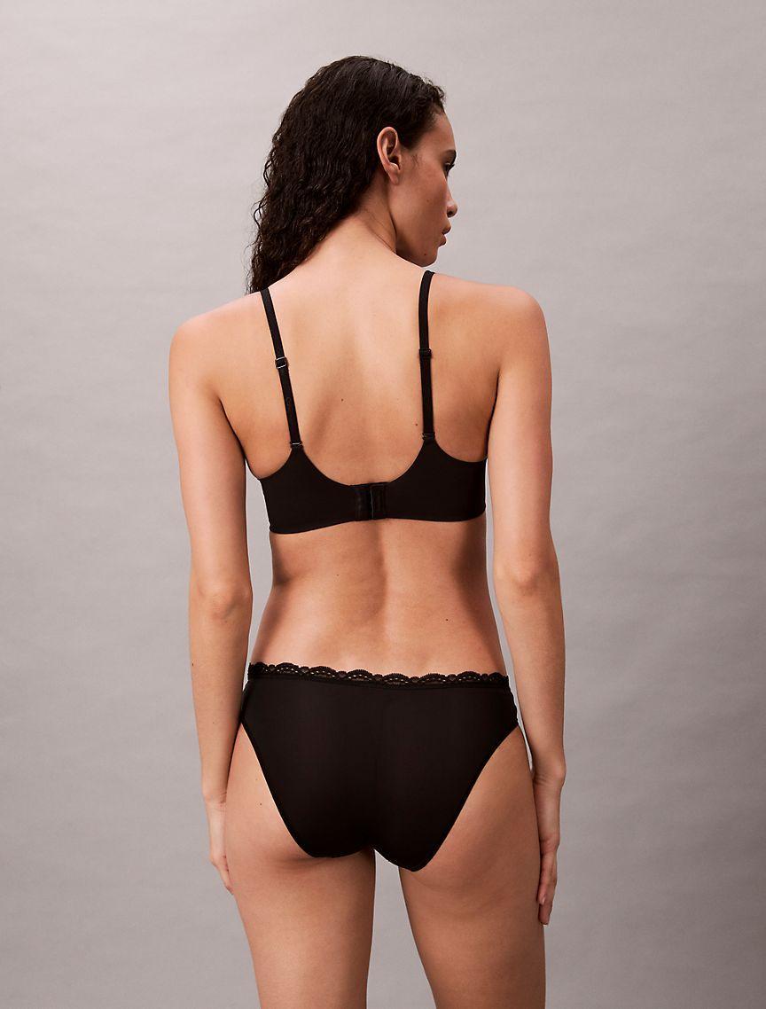Microfiber Stretch with Lace Bikini Product Image