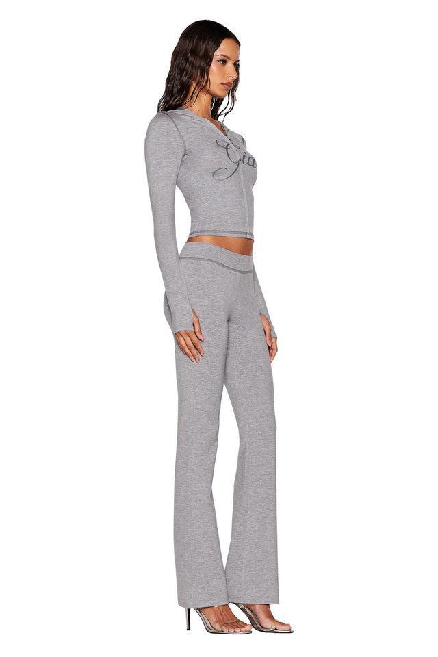BLARE TRACKPANT - GREY : HEATHER GREY Product Image