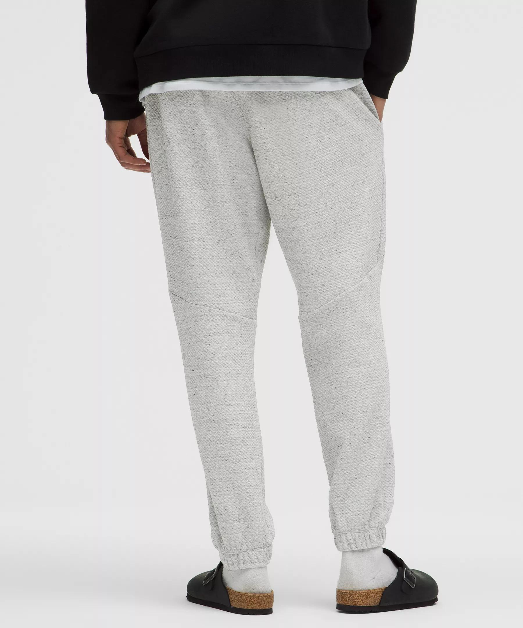 Textured Double-Knit Cotton Jogger *Tall Product Image