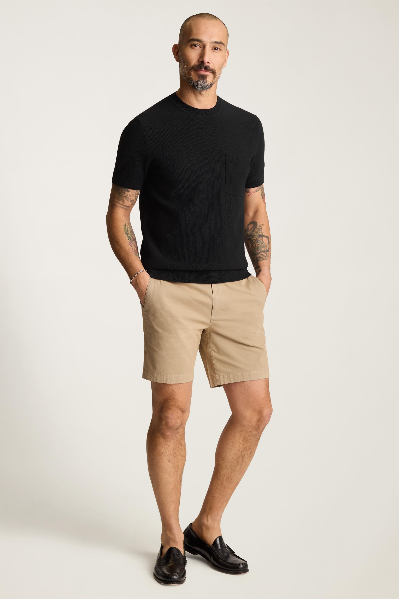 Sweater Pocket Tee Product Image