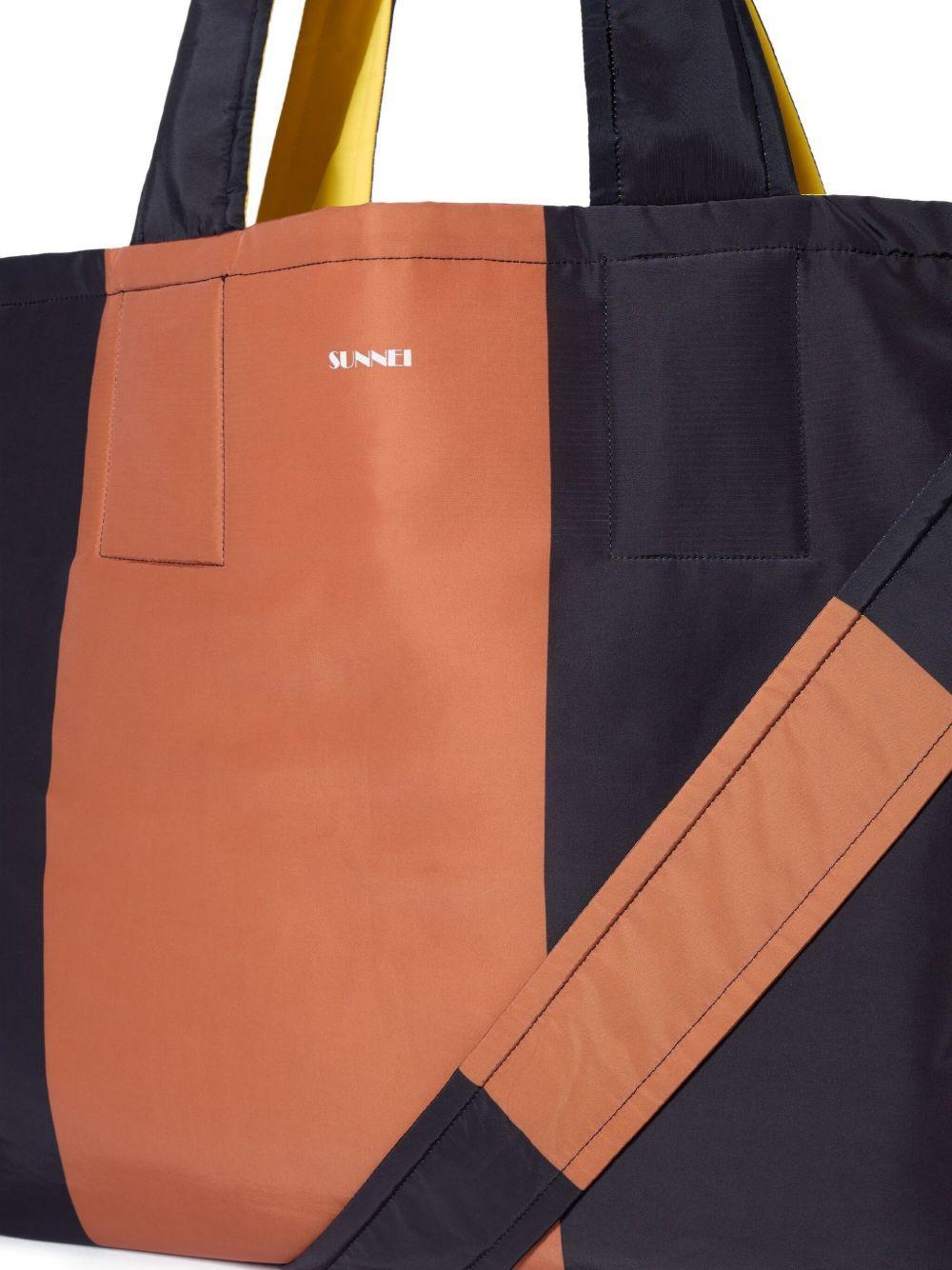 Everyday colour-block tote bag Product Image
