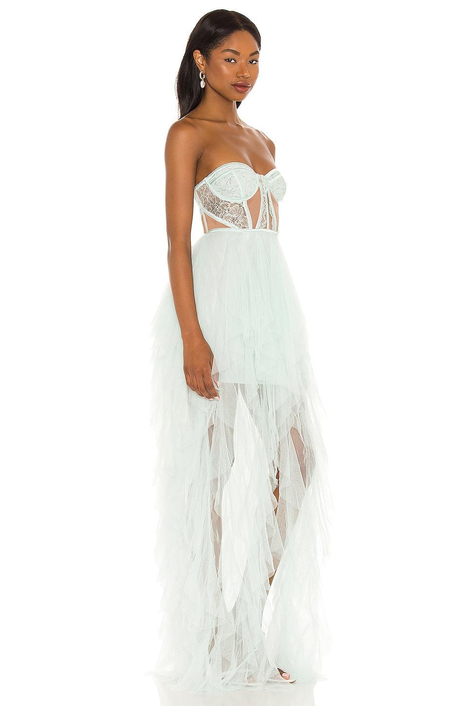 X REVOLVE Bustier Hi Low Gown For Love & Lemons Product Image