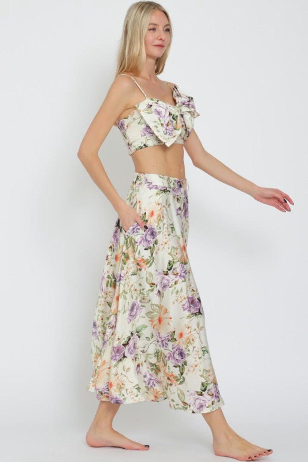Floral Skirt Set Product Image